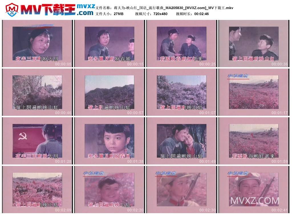 蒋大为-映山红_国语_流行歌曲_MA205830